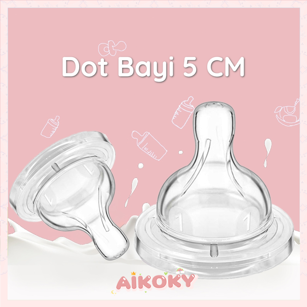 AIKOKY Dot Bayi Botol Susu Classic/Nipple Dot 5CM