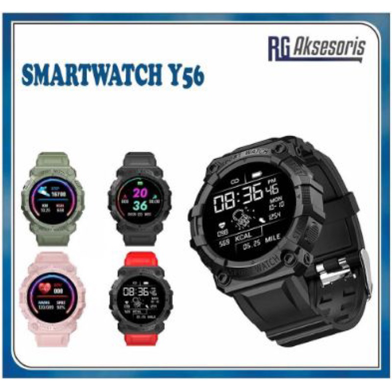 Smartwatch Pria Wanita Y56 Jamtangan Pria Digital  astronaut Watch Face Bluetooth