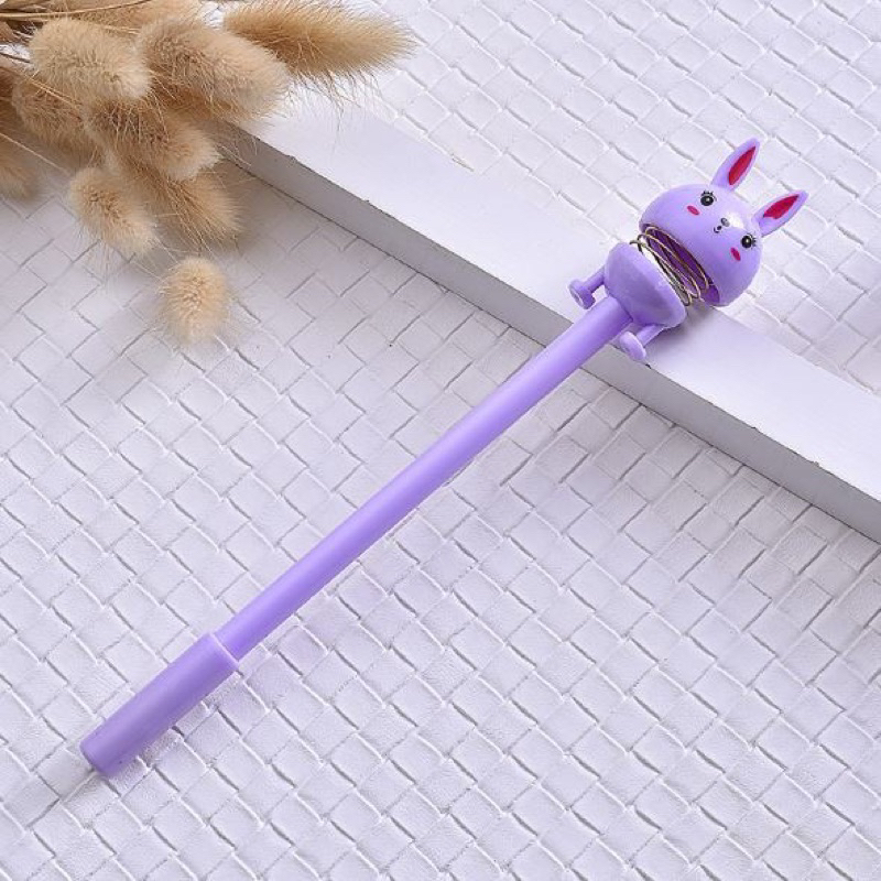 

PENA BOUNCING KARAKTER KELINCI PER|| Pena Per Rabbit Stationary Murah Import