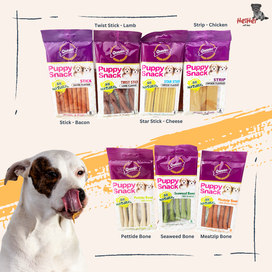Promo Snack Anjing Paling Laris - Gnawlers Puppy Dog Snack All Varian Natural - Cemilan Anjing