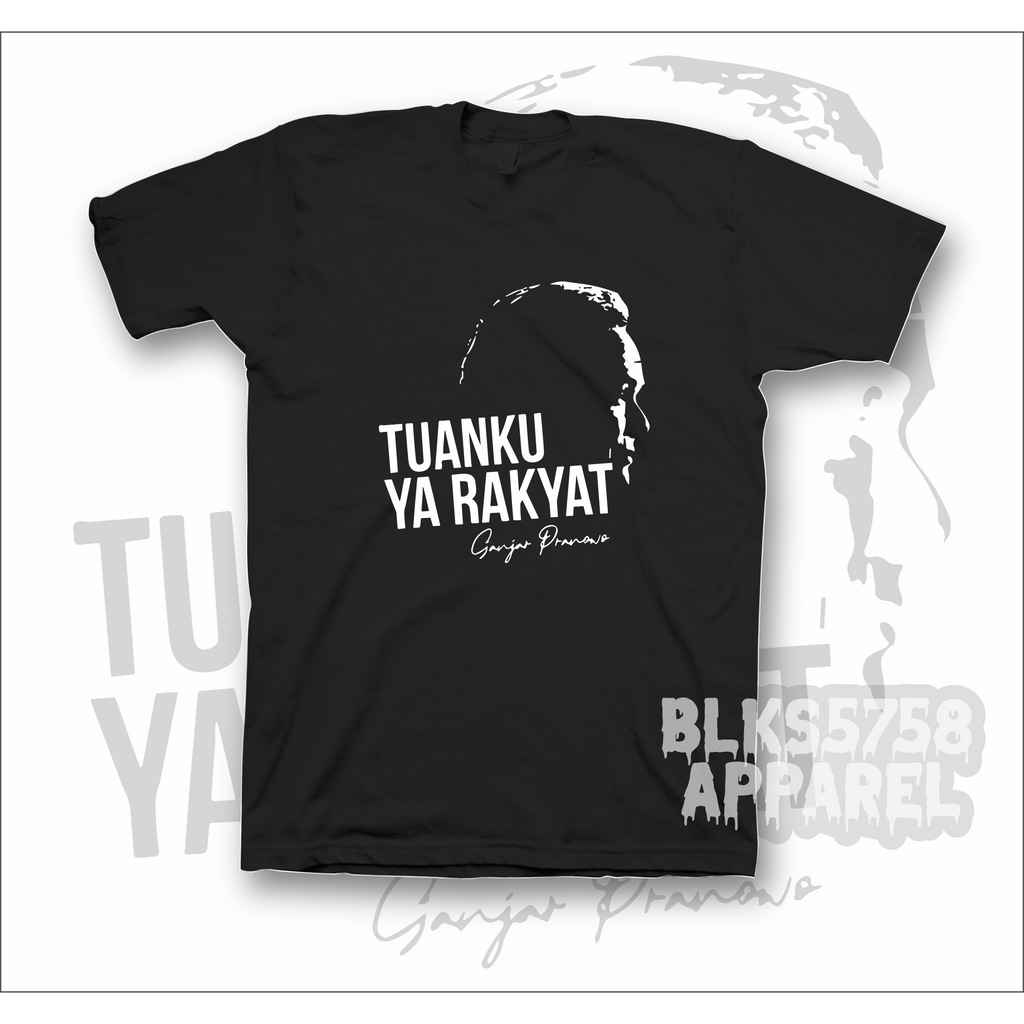 KAOS PRIA DISTRO TUANKU YA RAKYAT GANJAR PRANOWO