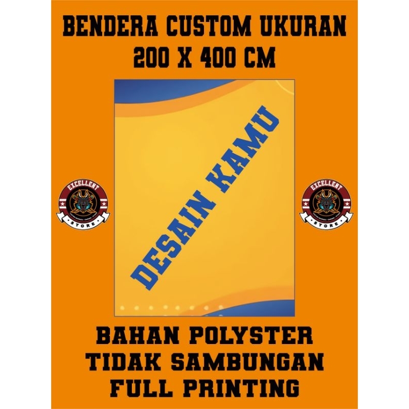 BENDERA CUSTOM / REQUEST DESAIN BENDERA BESAR