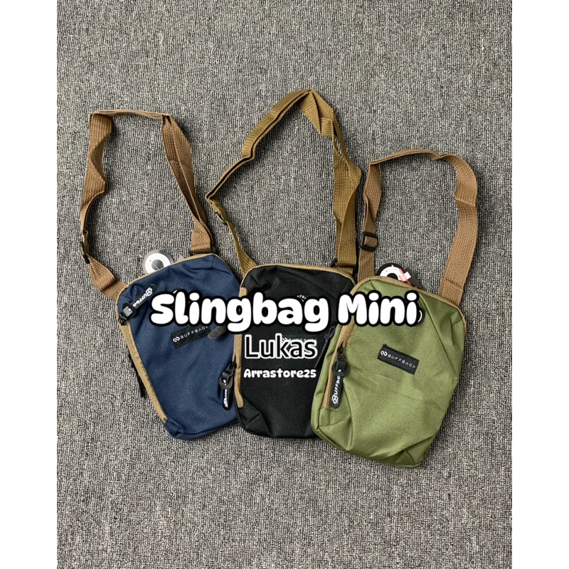 Tas Selempang Pria Wanita Buffback Lukas Mini Slingbag