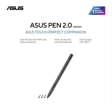 ASUS DIGITAL STYLUS PEN 2.0 ACTIVE SA-203H MPP2.0 ORIGINAL