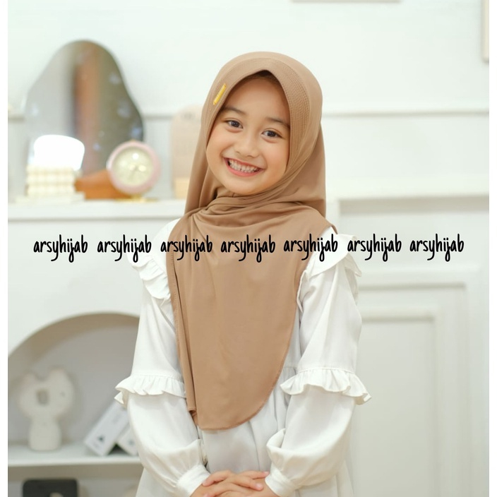 PASHMINA INSTAN OVAL / ESTIMASI 3-7 THN / jilbab anak / jilbab instan