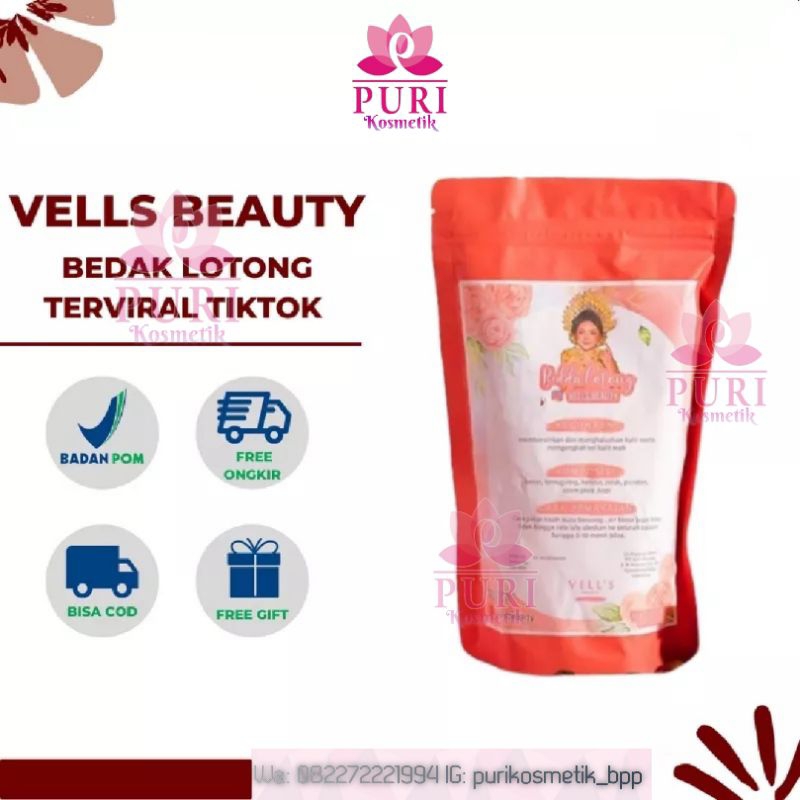 LULUR BEDDA LOTONG VELLS BEAUTY