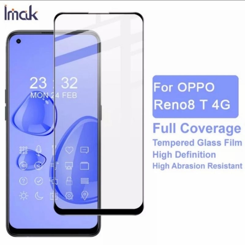 IMAK Oppo Reno 8T 4G Premium Tempered Glass Pro+