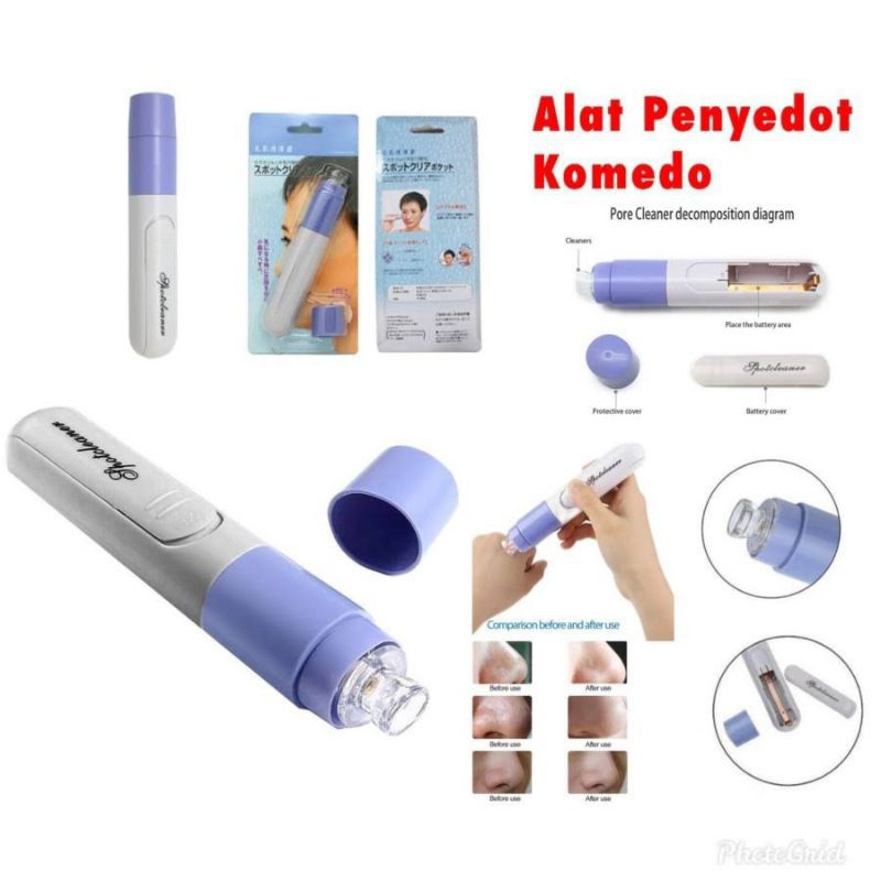 Alat Penyedot Komedo Pore Cleaner Pembersih Komedo Vacum elektrik spot