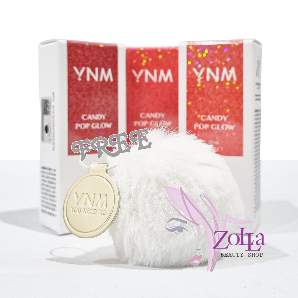 YNM LIP BALM CANDY POP KOREA - BPOM - YOU NEED ME CANDY POP GLOW MELTING BALM MURAH