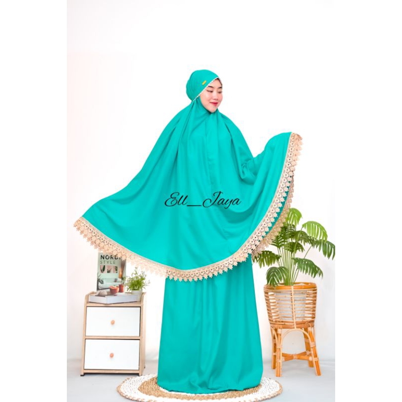 (FREE TASBIH) Mukena Katun Mikro Dewasa  daily 3in1 #Mukena #Mukena Murah #Mukena Terbaru #Mukena Le