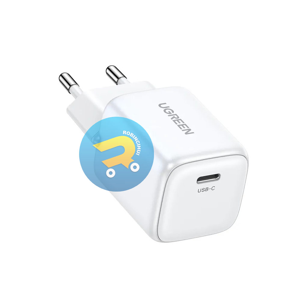 Adaptor Iphone Ugreen 20 watt PD Fast Charging- Adapter  ugreen - casan ugreen - kepala ugreen - kepala casan ugreen - batok ugreen - Charger Ugreen - Adaptor iphone - Adapter Iphone - Casan Iphone - Kepala Iphone - Kepala Casan Iphone - Batok Iphone