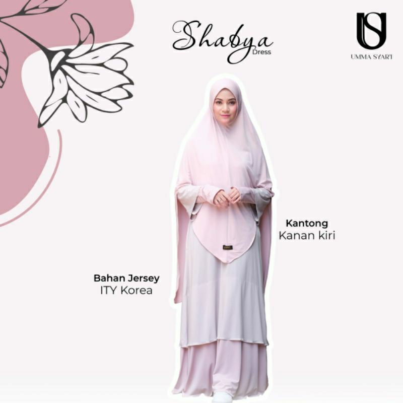 Gamis shabya umma - gamis jersey