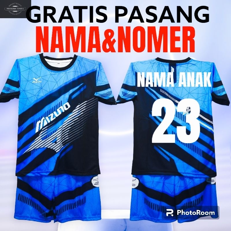 SETELAN BAJU JERSEY VOLY ANAK/BAJU BADMINTON ANAK/BAJU JERSEY VOLY ANAK