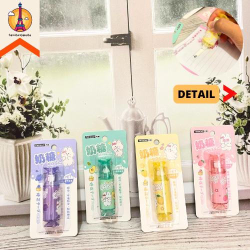 

Correction Tape Permen Candy TG-B7823 Lucu Tip X Tipex Kertas Tip Ex Unik Penghapus Fancy Best Gift Stationery For School Alat Tulis Kantor Sekolah Ready Grosir