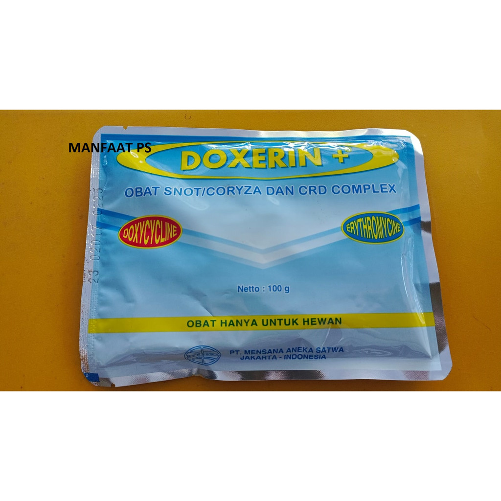 DOXERIN PLUS 100 gram Obat Ngorok Snot CRD Complex Mensana