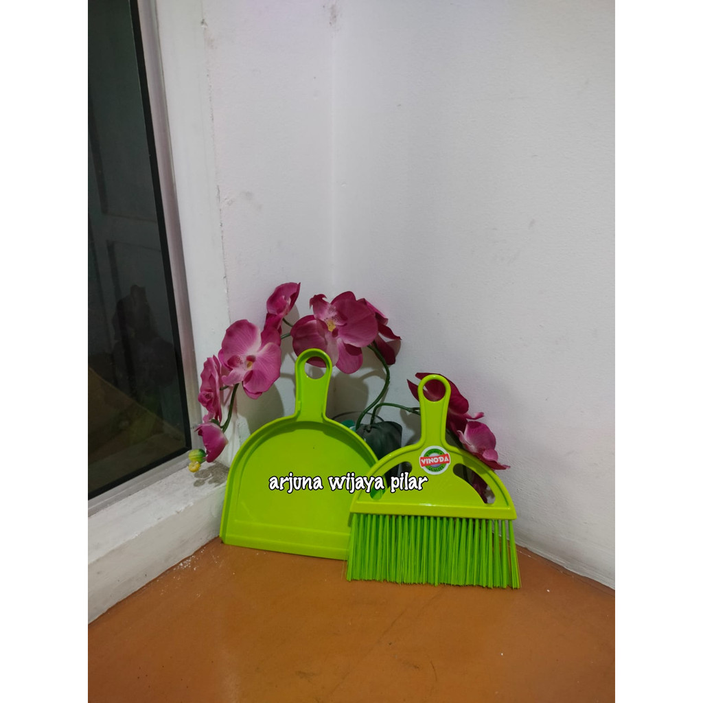 Sapu mini set + Serokan-Pengki Vinoda - Sapu Mobil