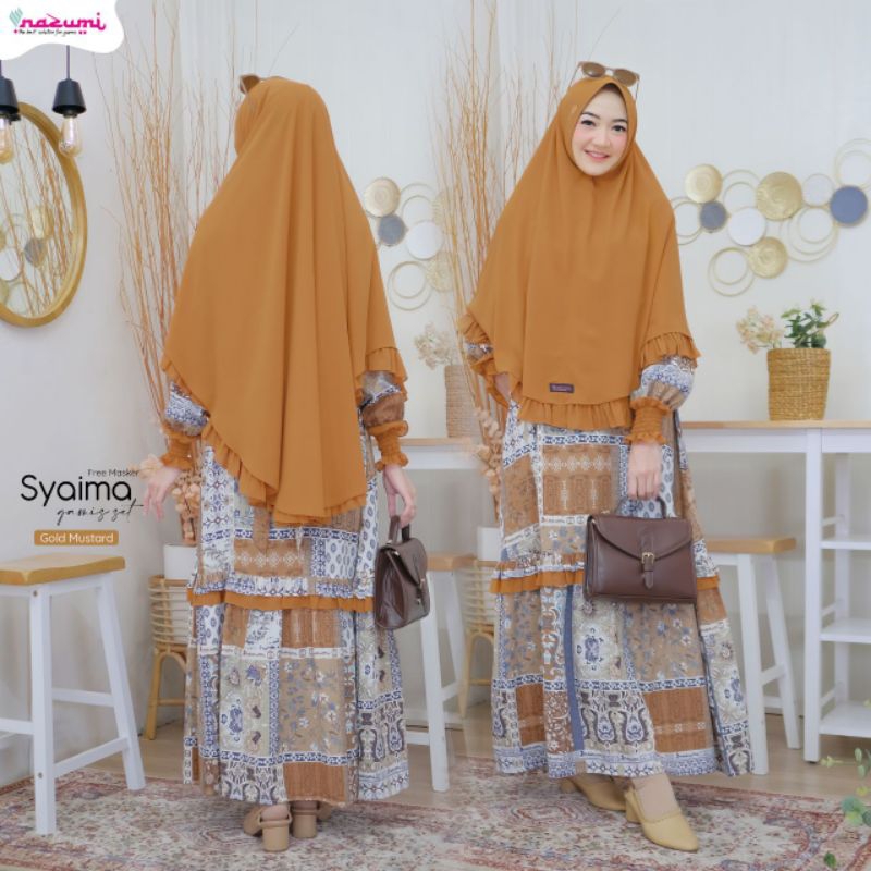 SYAIMA GAMIS SET BY NAZUMI