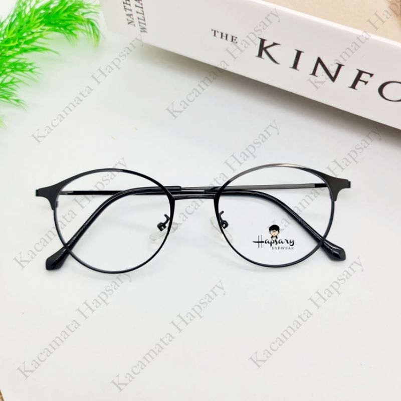 Frame Kacamata Minus Antiradiasi Terbaru F1729 Blueray | Anti UV Photocromic &amp; Bluecromic