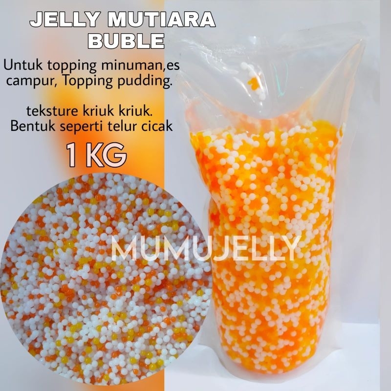 

Mutiara Buble JELLY MUTIARA TOPPING JELLY 1 kg