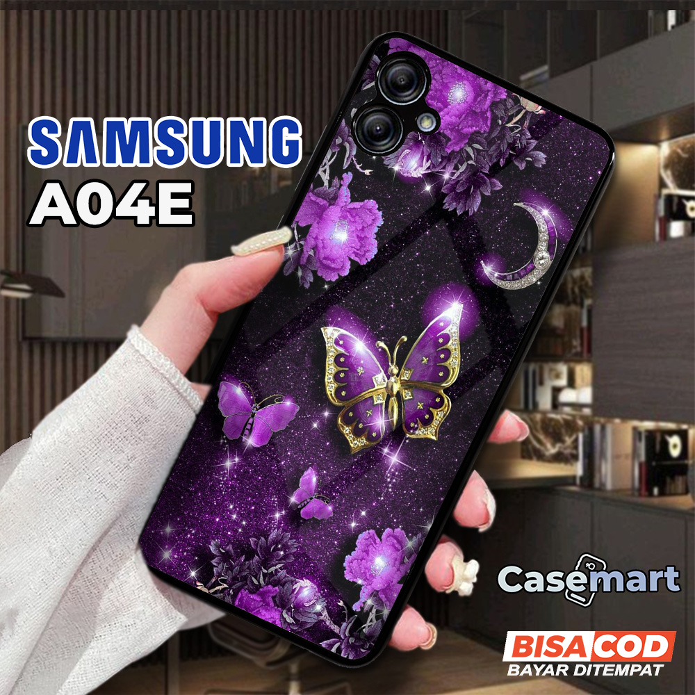 Case Samsung A04E Casing Hp Samsung A04E CASEMART [BTFY] Case Hp Samsung Custom Case Foto Kesing Hp 