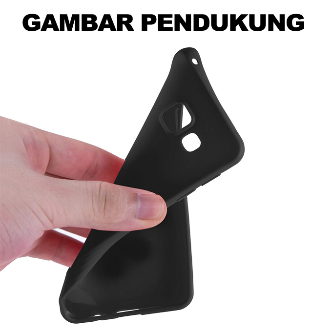 Ultraslim Samsung Galaxy A21s (6.5&quot;) | Soft Case Black Matte - Hitam