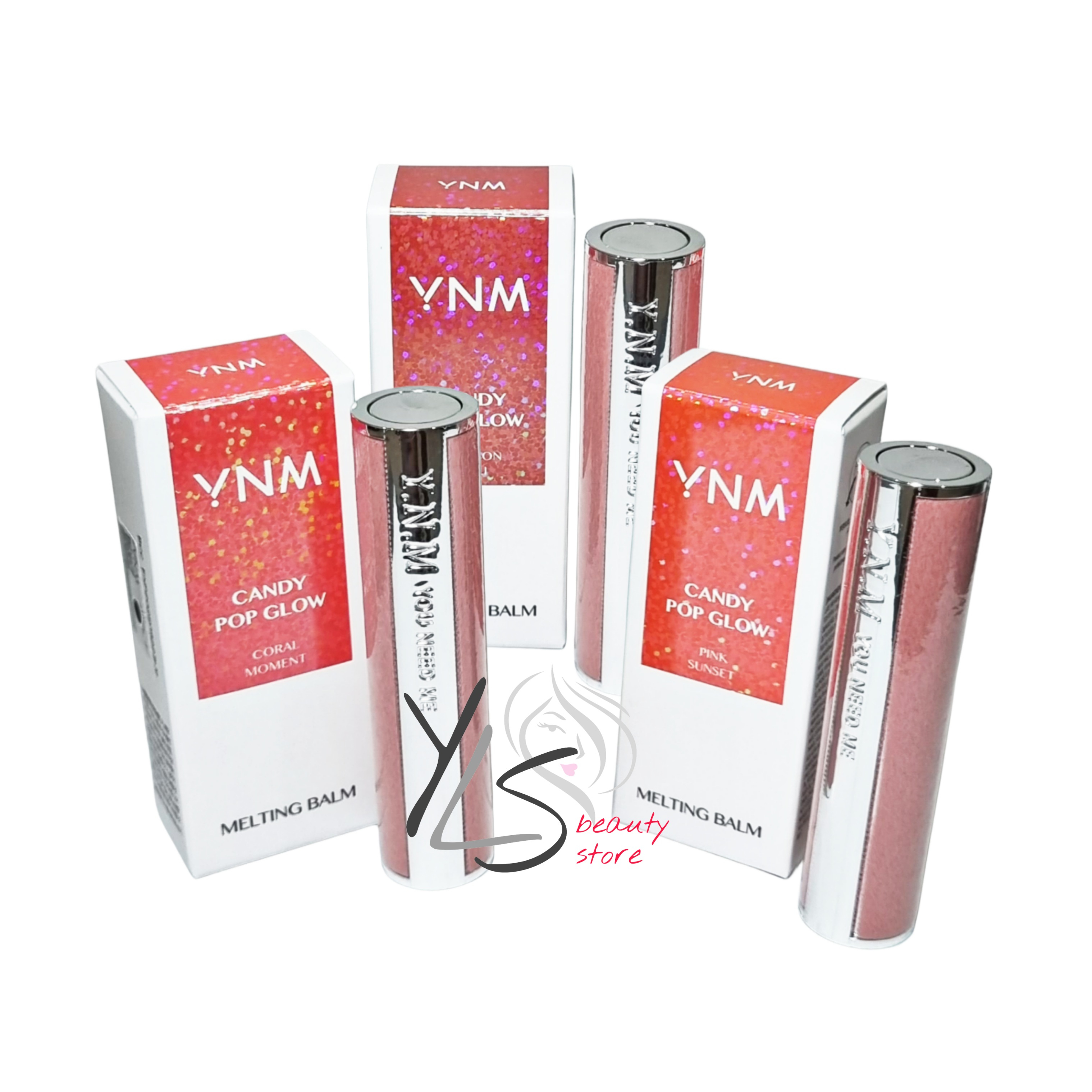 YNM YOU NEED ME LIP BALM KOREA - TERDAFTAR BPOM - YNM RAINBOW HONEY CANDY POP GLOW MELTING BALM