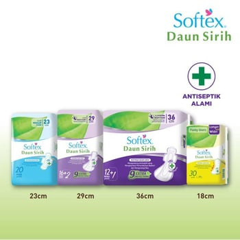 ARJUNA SOFTEX Daun Sirih / Pembalut Wanita Softex