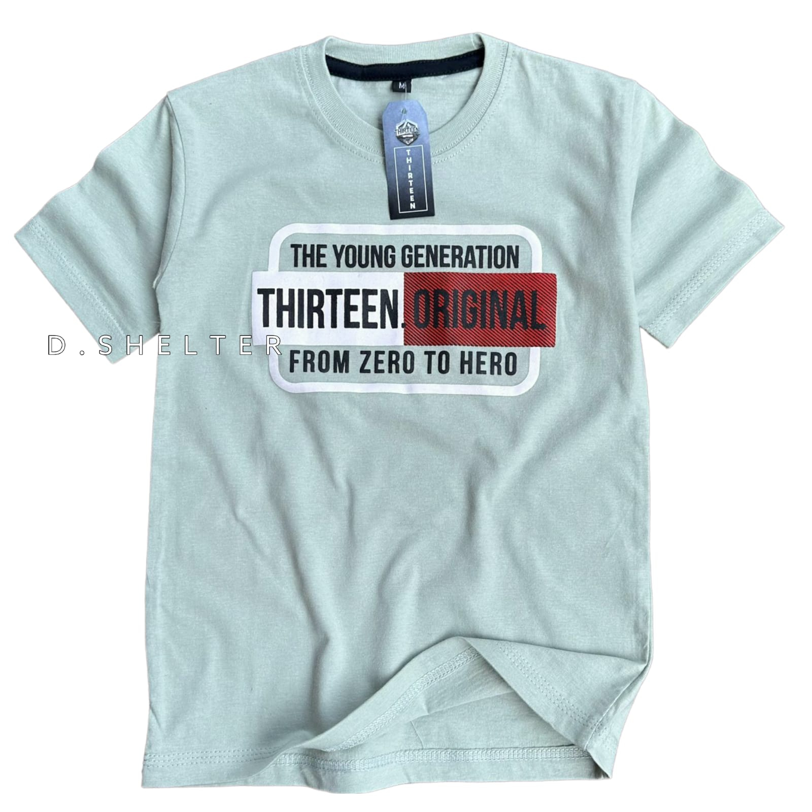 KAOS DISTRO ANAK THIRTEEN SAGE MUDA CODE 402 / D.SHELTER