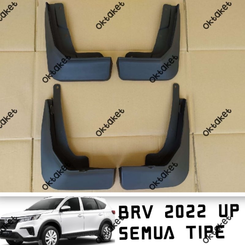 Mudguard Karpet Lumpur Honda Brv 2022 2023 2024 Hitam