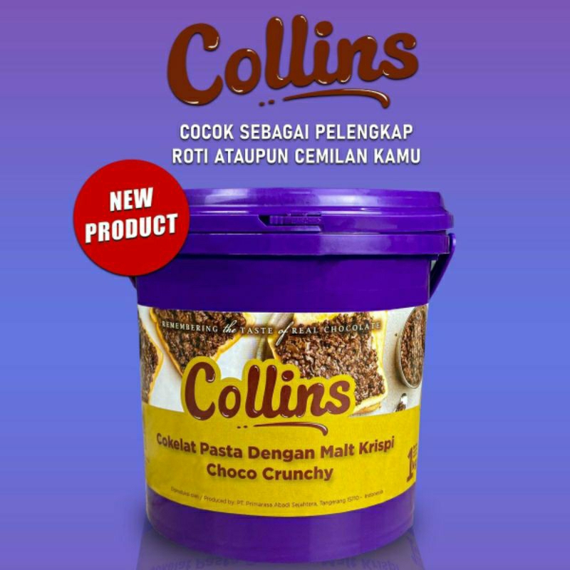

Korzaln Collins Dip Glaze Aneka Rasa 1Kg / Glaze Collins Selai Topping Donat Roti Bakar