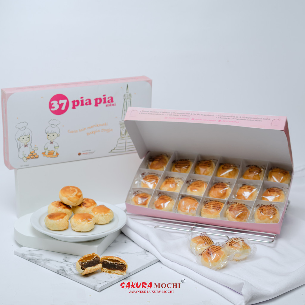 Pia pia 37 mini 18pcs | pia pia mini 37 | makanan enak yogyakarta