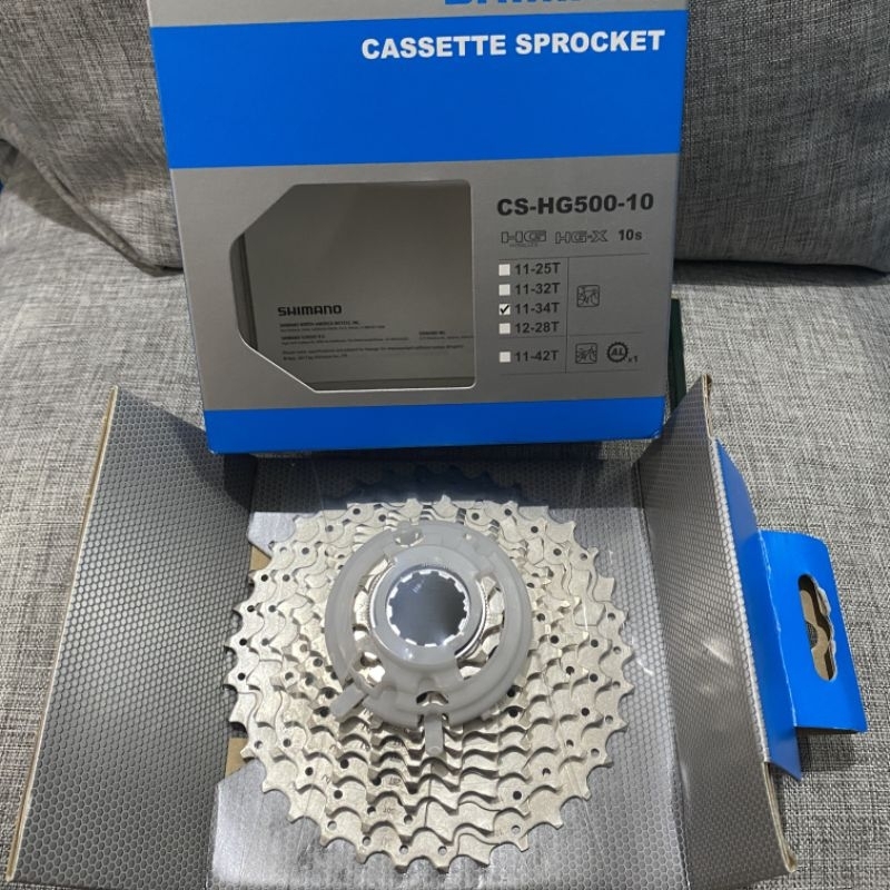Sprocket Shimano Tiagra HG500 11-34t 10 sp / Sproket 10 speed