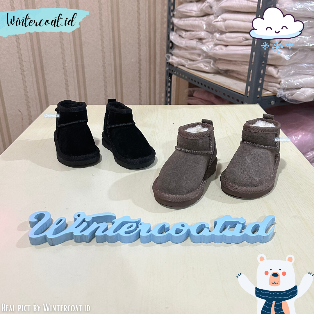 Baby winter boots sepatu anak musim dingin boot bayi import hangat uggs ugg