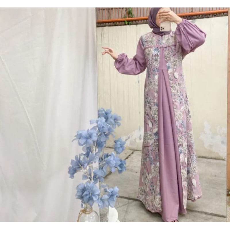 gamis satin danira