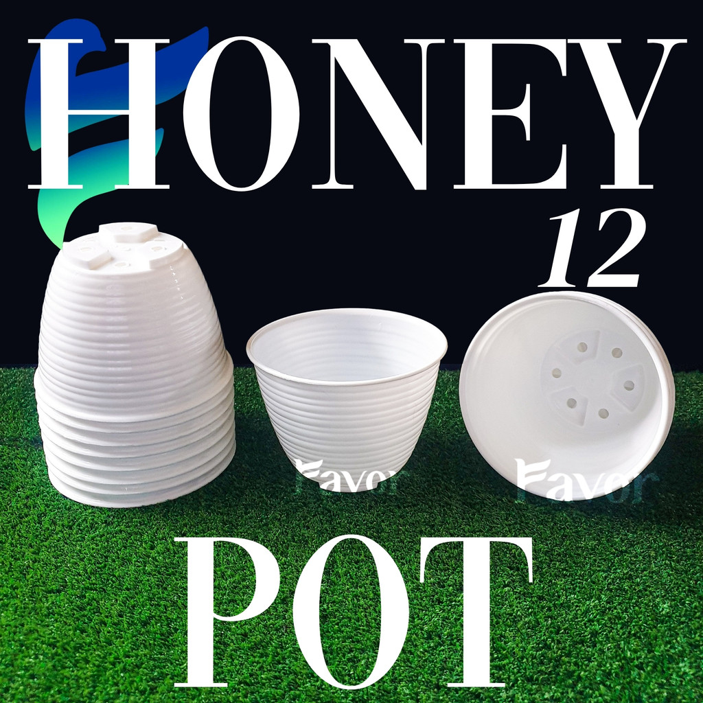 Pot Estetik Honey 12 GBL Pot Tanaman