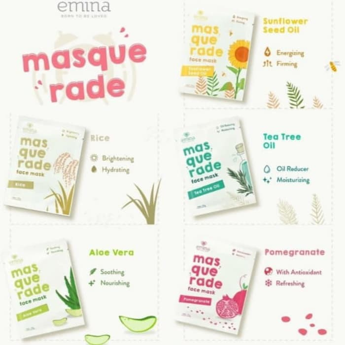 Emina Masquerade Face Mask / Masker Wajah