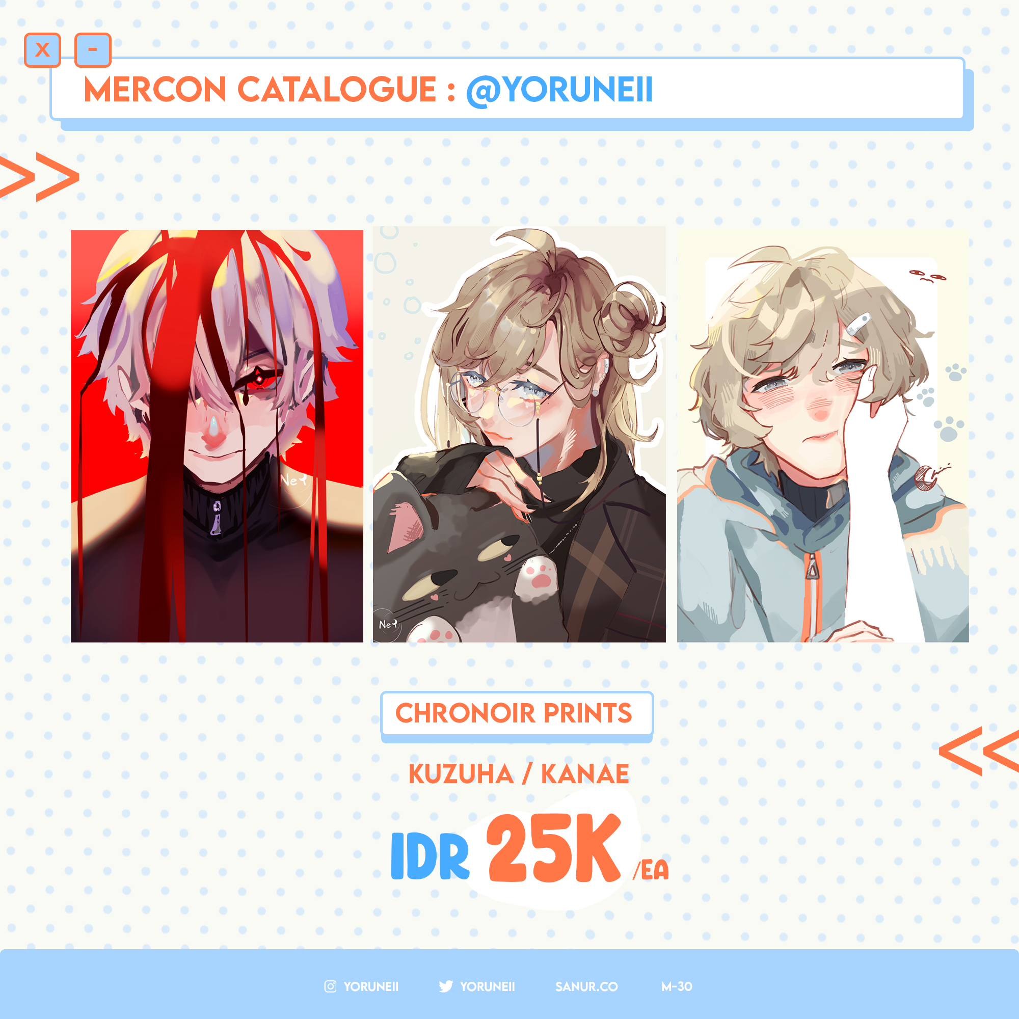 ChroNoiR Nijisanji Kanae Kuzuha @yoruneii