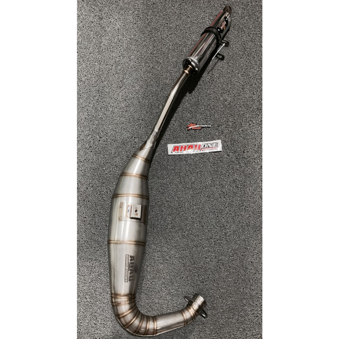 {Sparepart} Knalpot AHAU Ninja RR standar L 39 stainless Limited
