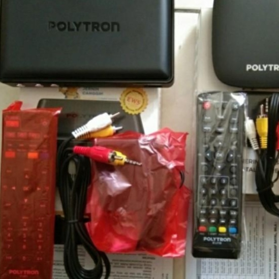 set top box Remote stb Polytron Pdv 600T2, 610T2, dan 700t2 murah terbaik berkualitas tv digital lengkap bergaransi P8B3