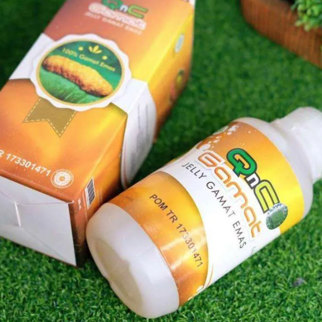Qnc Gamat Jelly Gamat Emas Asli - Qnc Jelly Gamat Emas Asli 100% Original