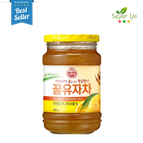 

Honey Citron Tea Ottogi 500 Gram / Botol Minuman Teh Korea Sitrun Madu