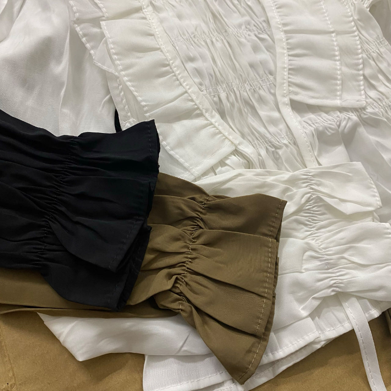 MOOGU ♡ Blouse korea temperamen atasan wanita fashion top