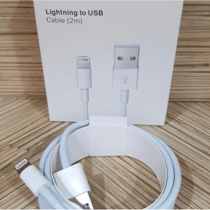 KABEL DATA IPHONE CHARGER ORIGINAL