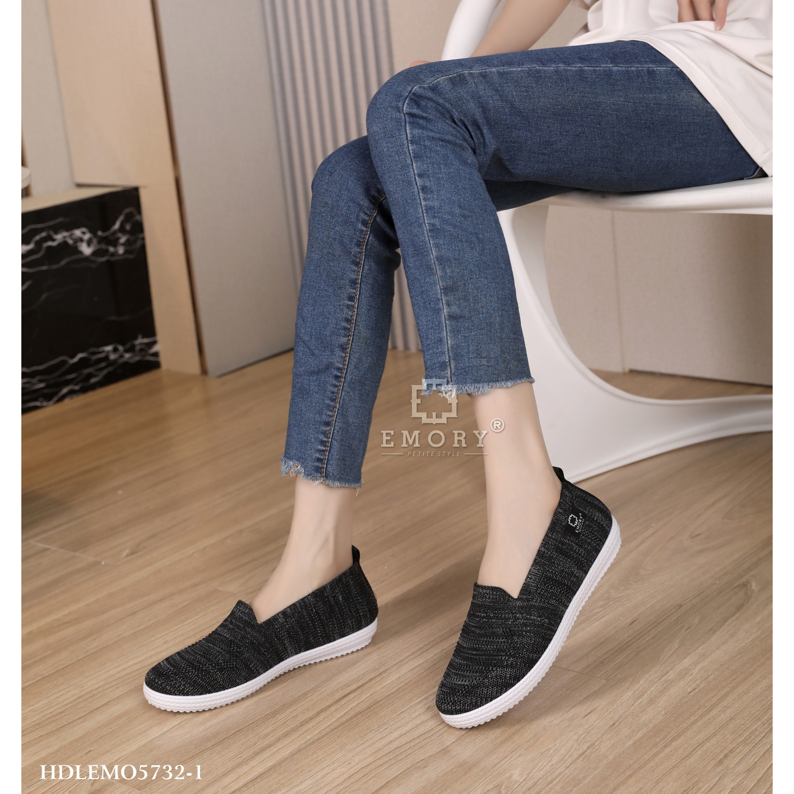 10.10 SALE &gt; EMORY Flexknit Sneakers Sepatu Wanita HDLEMO5732-1 SB