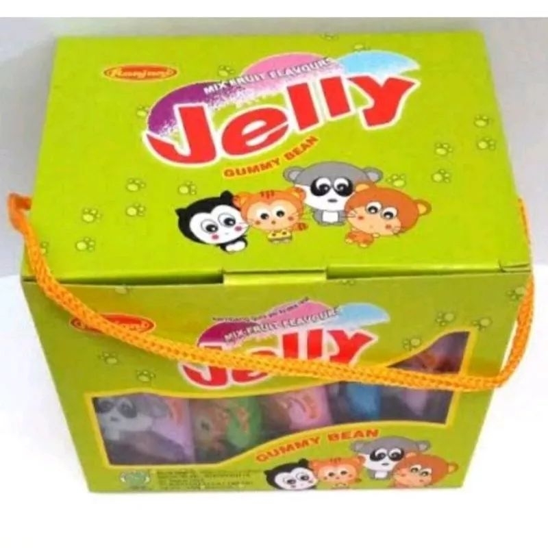 

Permen Jelly Gummy Bean 1box isi 30pcs