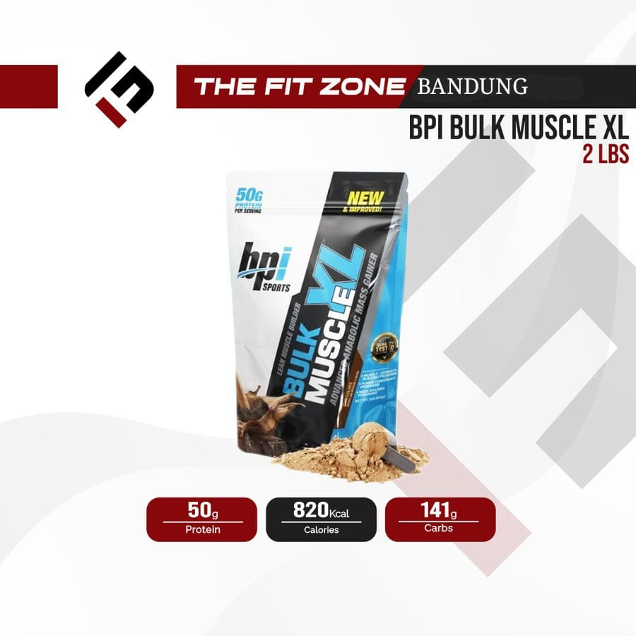 BPI Sports Bulk 2 Lbs Muscle XL Gainer Weight