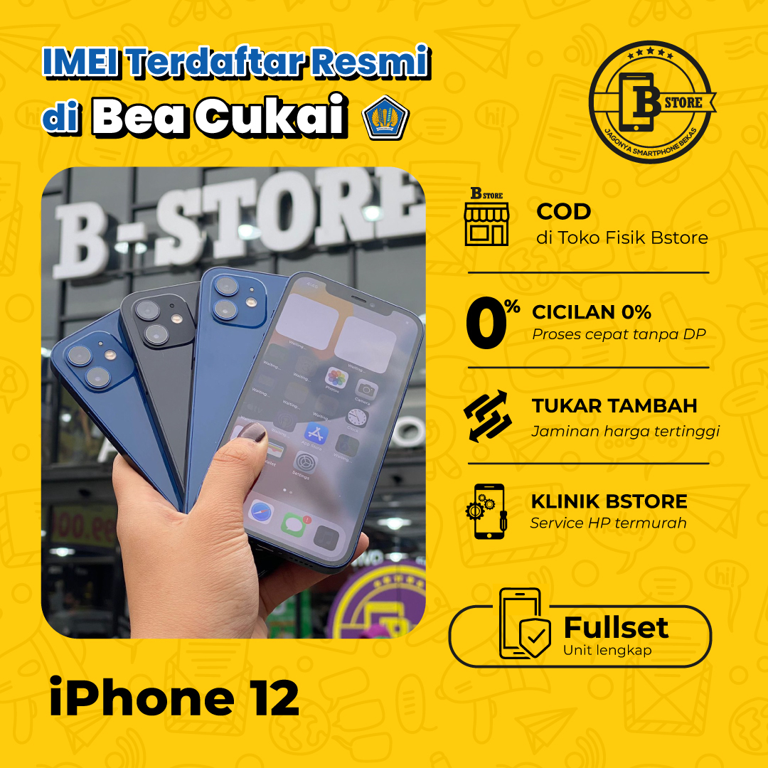 iPhone 12 256 GB - FULLSET - Apple - 256 GB - COD Jakarta