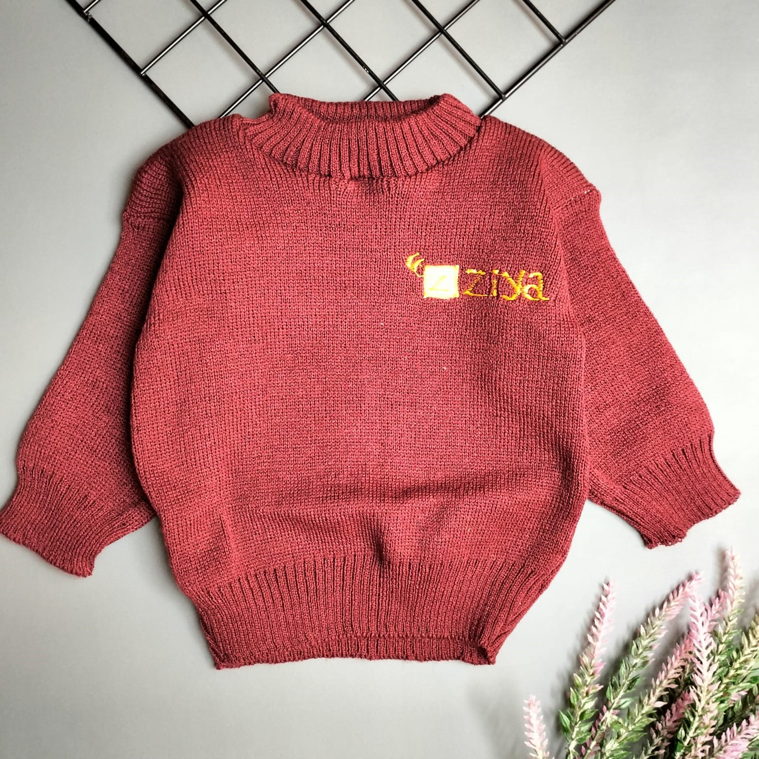 sweater rajut bayi 3-12 bulan ziya