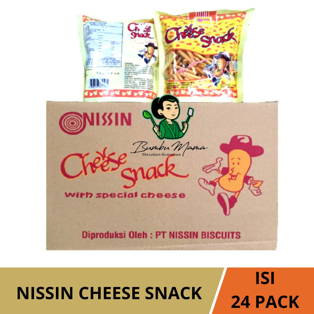 

Nissin Cheese Snack 150gr / 1 Karton isi 24 Packs