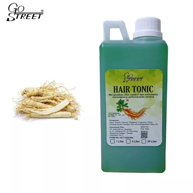 GO STREET HAIR TONIC 1LITER